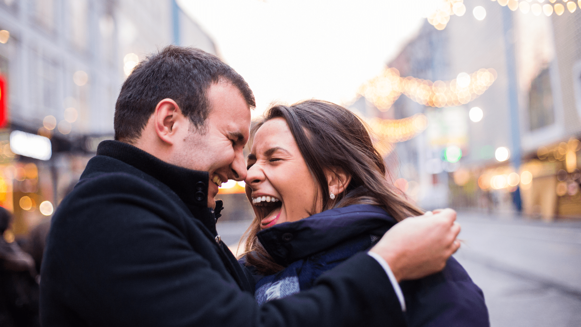 Couple sustaining a loving and healthy partnership due to marriage counseling services. 
